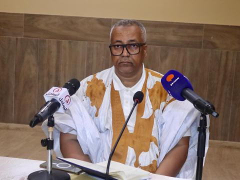 المحامي محمد الأمين ولد أعمر يعلن  ترشحه لمنصب نقيب المحامين الموريتانيين