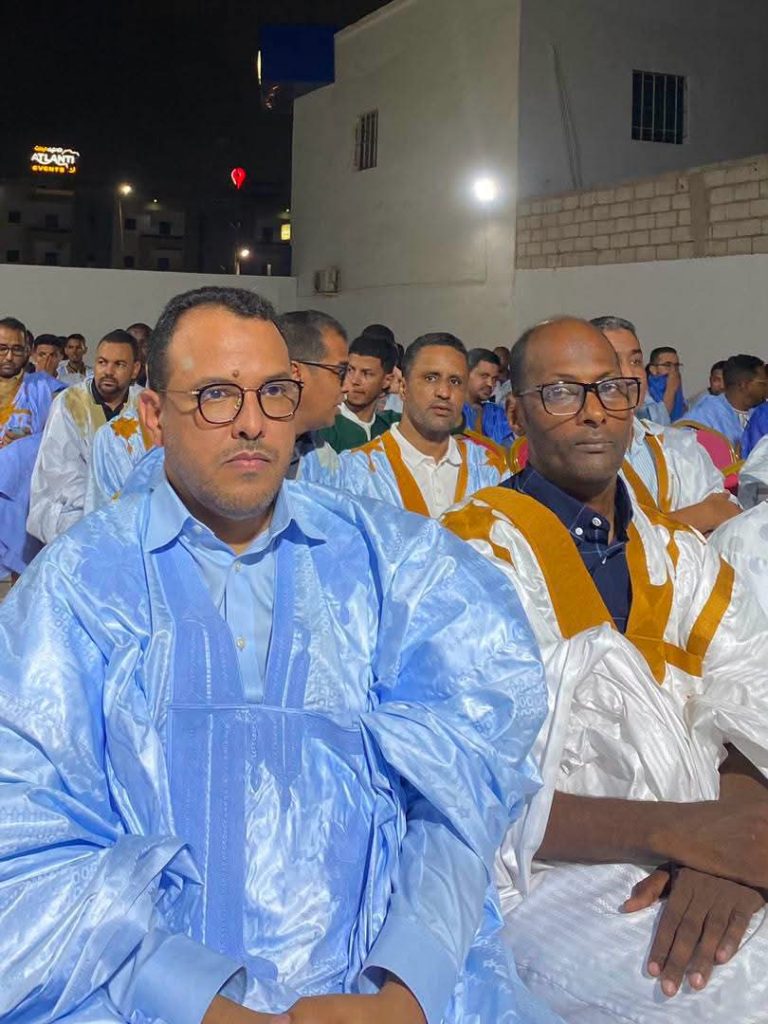 جماعة العهد بقيادة الدكتور محمد يحيى ولد السعيد تواصل حضورها القوي في أنشطة حزب الإنصاف